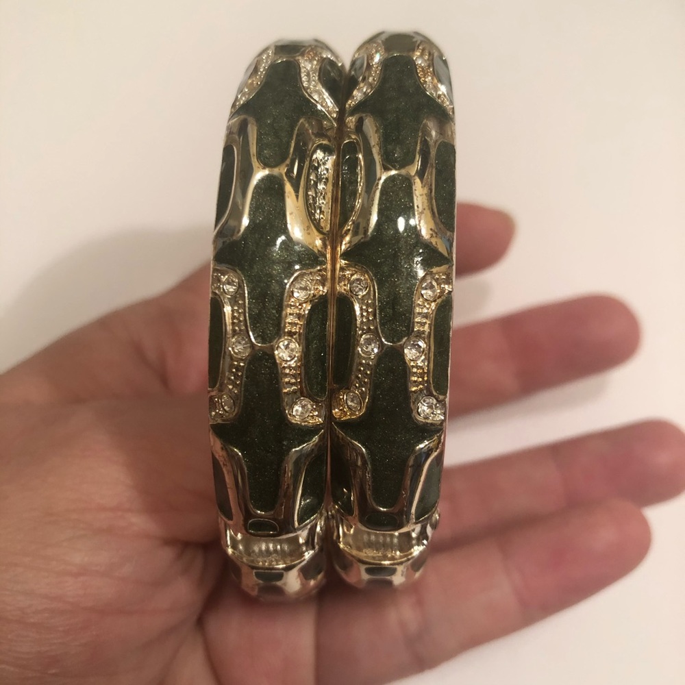 Two Green Bangles - image 6